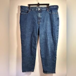 Old Navy blue OG high-rise jeans  women's 22  #2523